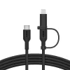 Cavo USB Belkin BoostCharge Pro 1,5 m USB-C USB-C/Lightning nero