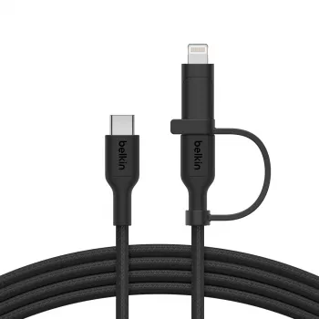 Cavo USB Belkin BoostCharge Pro 1,5 m USB-C USB-C/Lightning nero