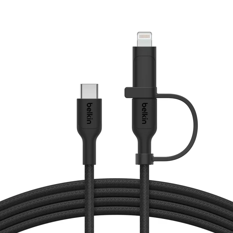 Cavo USB Belkin BoostCharge Pro 1,5 m USB-C USB-C/Lightning nero
