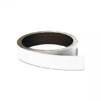 Nastro magnetico Franken LS30 spessore 0,8 mm, 30 mm × 10 m, bianco