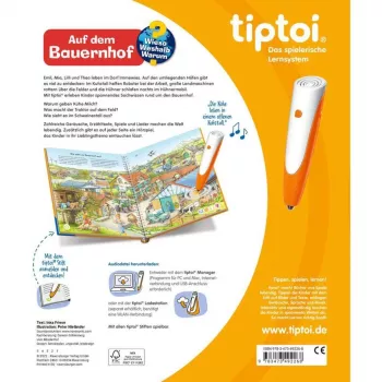 tiptoi Perché? Come? Per quale motivo? In fattoria, libro educativo