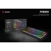 Tastiera gaming Savio SAVGK-PHENIX RED PUDDING meccanica RGB wireless