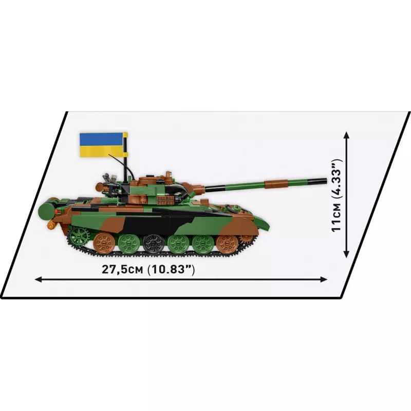 Kit COBI T-72M1R PL/UA Forze Armate 724 pezzi