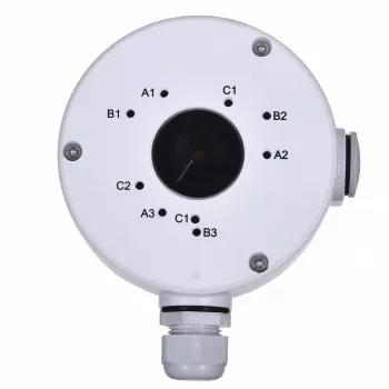 Scatola di connessione Reolink B10 per telecamera di videosorveglianza esterna, bianco, 122×45,5×144 mm