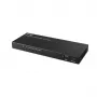 Lindy splitter HDMI 8K60 4 porte con audio, HDMI, 4x HDMI, 3,5 mm, 7680 x 4320 pixel, nero, metallo