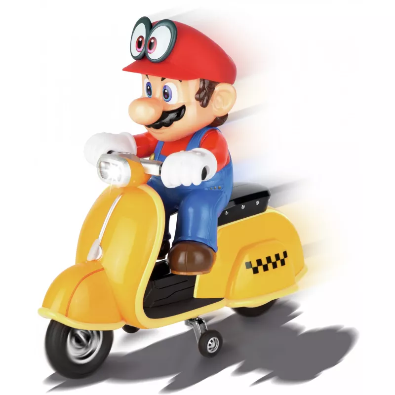Auto RC scooter Super Mario Odyssey, Mario