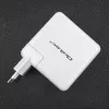 Qoltec caricabatterie GaN FAST 108W | 5-20V | 3-4.7A | USB C | bianco