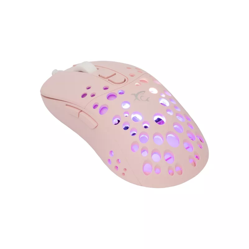Mouse White Shark GM-9004 Tristan-2 rosa RGB USB
