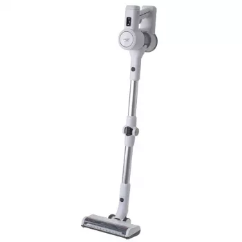 Aspirapolvere a batteria Adler AD 7060 — 350 W, batteria 22 V, fino a 35 min. di autonomia, potenza di aspirazione 16000 Pa, senza sacchetto, bianco