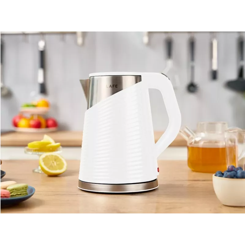 Bollitore elettrico LAFE 1,8L 2200W bianco