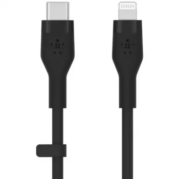 Cavo Lightning 2 m Belkin CAA009BT2MBK USB C a Lightning nero