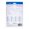 Lanberg NT-0402 tester per cavi di rete PoE, blu/bianco
