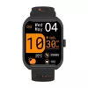 Smartwatch Colmi P86 nero con cardiofrequenzimetro, impermeabile