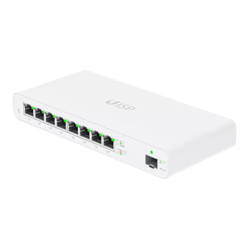 Ubiquiti Networks UISP gestito L2 Gigabit Ethernet (10/100/1000) Power over Ethernet (PoE) bianco (UISP-S-EU)