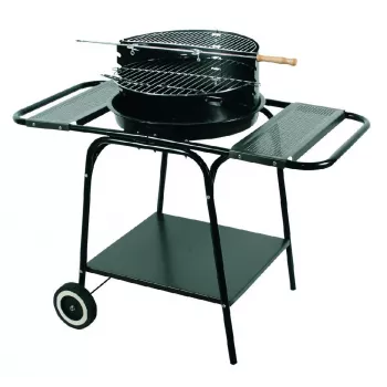 Grill rotondo mobile di Master con due ripiani MG906
