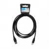 iBox IKU2D cavo USB 3 m USB 2.0 USB A USB B nero