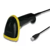 Qoltec 50867 lettore laser di codici a barre 1D/2D, USB, nero