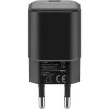 Caricabatterie Goobay 65331 caricabatterie rapido AC per interni nero USB Type-C
