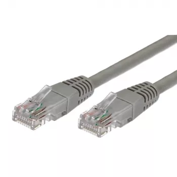 Cavo patch Cat.6 RJ45 UTP 0,5 m grigio