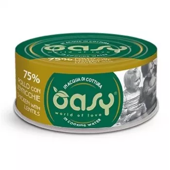 Oasy More Love pollo con lenticchie 70 g