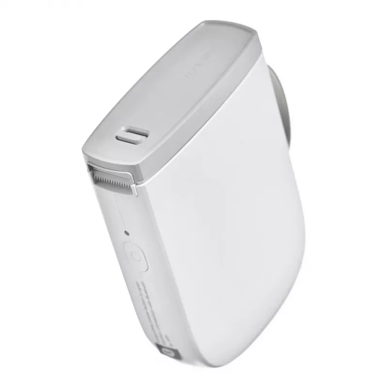 Etichettatrice portatile NIIMBOT D11H bianca con Bluetooth — etichettatrice palmare compatta