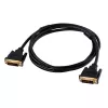 Cavo DVI-D Dual-Link Akyga AK-AV-06 (24+1), connettore maschio su connettore maschio, 1,8 m, nero