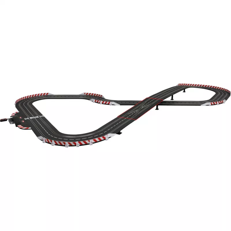 Pista Carrera DIGITAL 132 Full Throttle di CARRERA — slotcar digitale scala 1:32