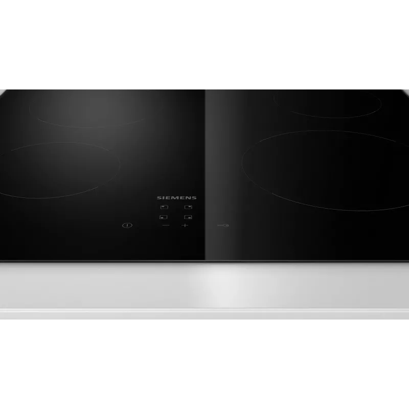 Siemens iQ100 ET61RBEA1E piano cottura nero da incasso 60 cm 4 zone