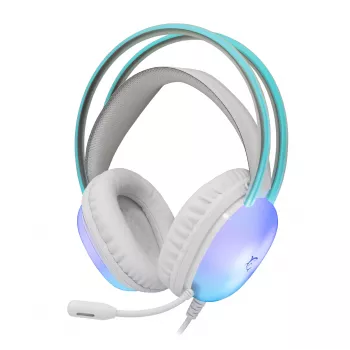 Cuffie White Shark GH-2444 Peacock-2 bianco