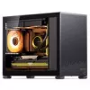 Case PC Jonsbo D32 STD + dissipatore a liquido completo TRYX PANORAMA SE, ARGB - 240 mm, nero