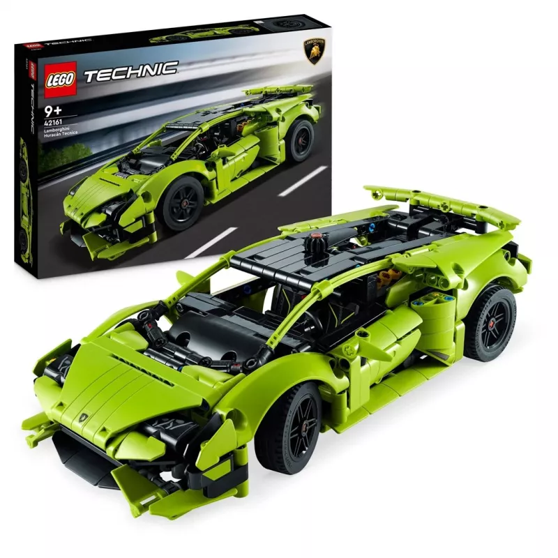 LEGO Technic kit di costruzione modello Lamborghini Huracán Tecnica in scala 1:10, 806 pezzi, età 9+