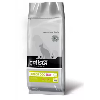 Crocchette per cani CALISTA - manzo cuccioli, alimento per cuccioli, 12 kg
