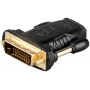Goobay adattatore HDMI/DVI-D, connettore femmina HDMI standard (Type-A) -> connettore maschio DVI-D (24+1) (68931)