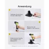 Lettore di codici a barre Inateck BS04001 2-in-1 wireless ricaricabile via USB