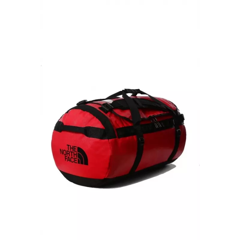 The North Face Base Camp Duffel L Borsa da viaggio 95 L poliestere nero, rosso