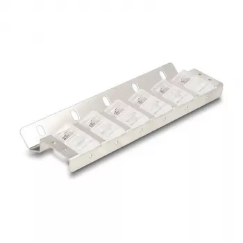 Supporto Keystone, 12 porte, orientabile, per montaggio a rack/parete da 10