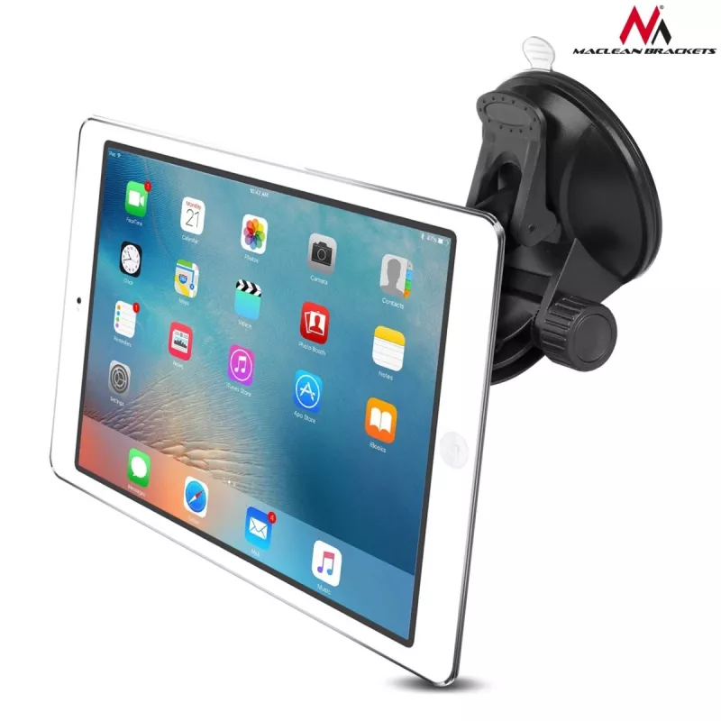 Supporto magnetico per tablet da auto MACLEAN MC-822 — angolo di visuale regolabile, compatibile con tablet