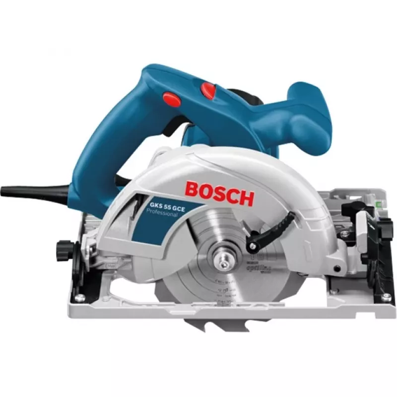 Bosch GKS 55+ GCE Professional sega circolare, 165 mm, 1350 W, blu