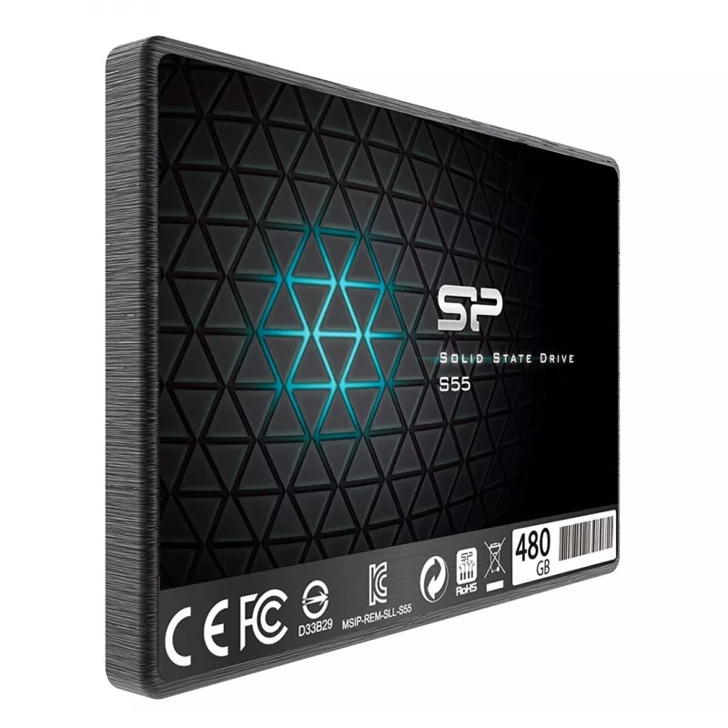 Unità SSD Silicon Power slim S55 480 GB 2,5 SATA III TLC