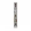 Libreria top e shop REGAŁ R25 25 cm bianco – libreria monoblocco