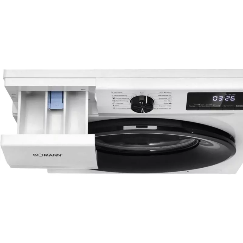 Lavatrice a carica frontale BOMANN WA7175 — 7 kg, 1400 giri/min, classe energetica A, bianco
