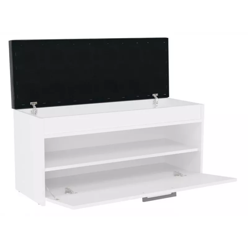 Topeshop PARMA SZAFKA BIEL portascarpe chiuso bianco