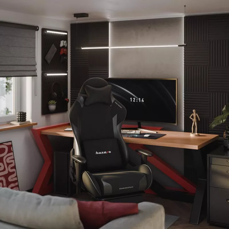 Huzaro Force 5.7 nero sedia gaming