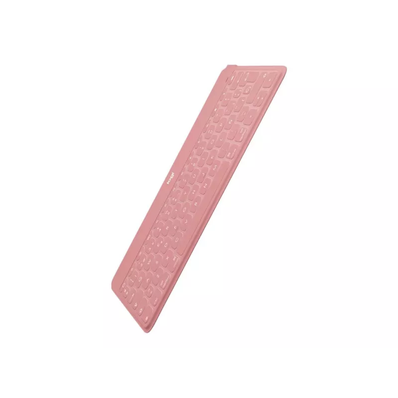 Logitech Keys-To-Go - tastiera - Bluetooth - QWERTY - spagnolo - blush pink - per Apple iPad/iPhone/TV