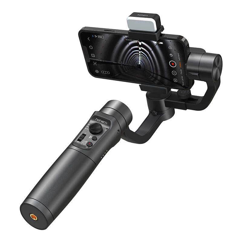 Gimbal per smartphone 3 assi Hohem iSteady Mobile+ Kit iSM5K — stabilizzazione a 3 assi, compatibilità smartphone