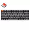 Tastiera Keychron K3 Max universale USB RF wireless Bluetooth grigio 75%