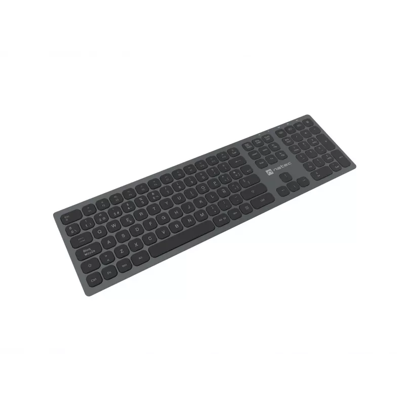 Tastiera universale NATEC NKL-1830 RF Wireless Bluetooth QWERTY spagnolo nero grigio