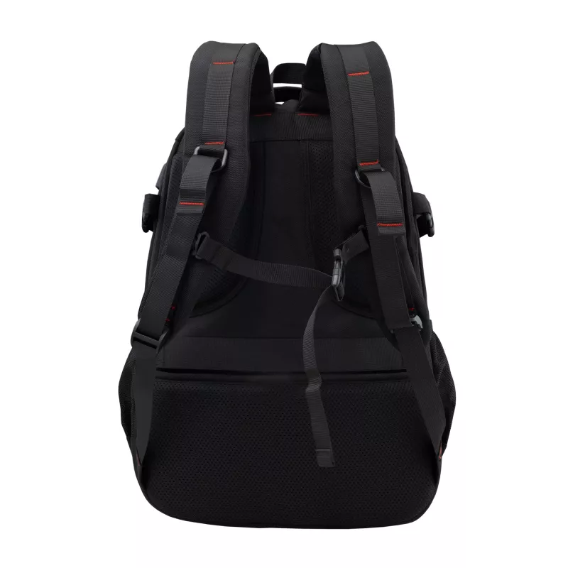Zaino White Shark VOYAGER GBP-012 — nero, design resistente e idrorepellente