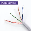 Cavo patch di rete QOLTEC Cat6 UTP in rame, 25 m, grigio