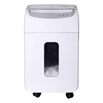 Distruggidocumenti Activejet ASH-1602M, P-5, 28 l, taglio a frammenti 2x14 mm, bianco